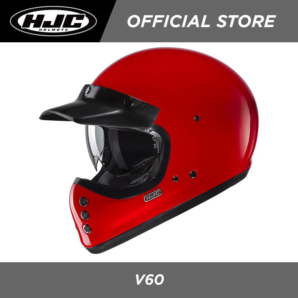 overskæg lavendel Madison HJC Helmets V60 Deep Red – TRIUMPH JT MNL