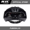 HJC Road Cycling Helmet FURION 2.0 Semi-Aero MT.GL Black