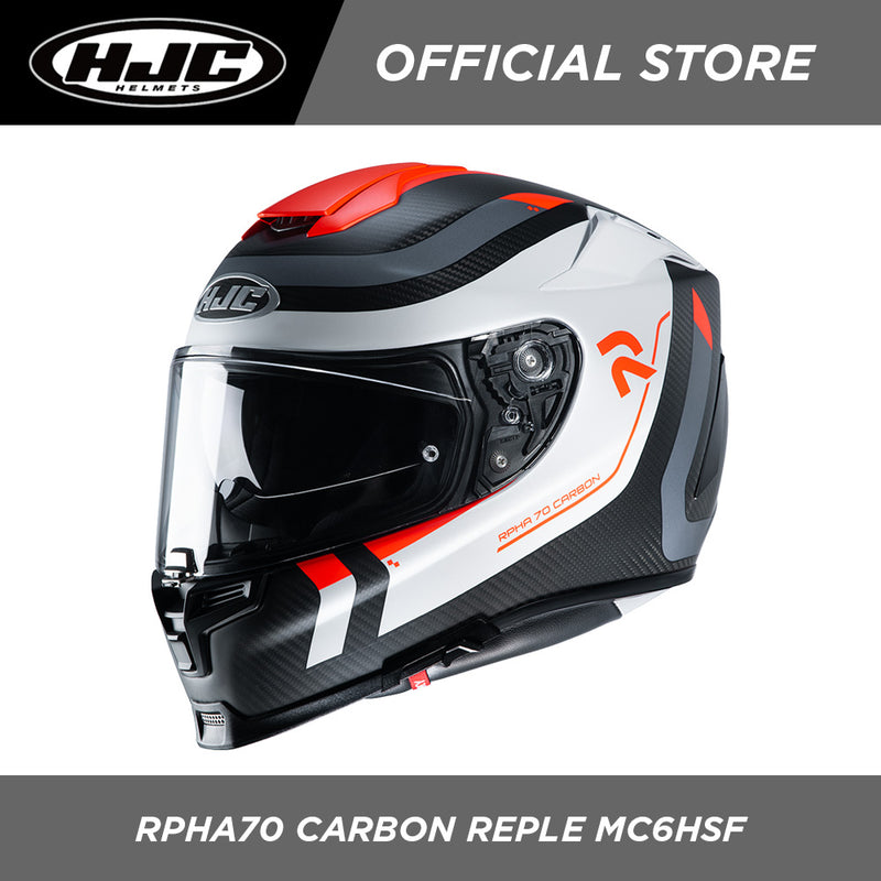 HJC Helmets RPHA 70 Carbon Reple MC6HSF TRIUMPH JT MNL