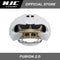HJC Road Cycling Helmet FURION 2.0 Semi-Aero MT Off White Gold