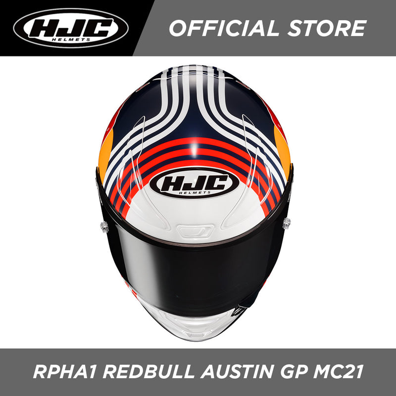 HJC Helmets RPHA 1 Red Bull Austin GP Helmet TRIUMPH JT MNL