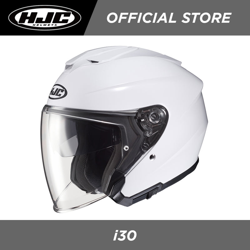 HJC Helmets i30 Pearl White TRIUMPH JT MNL